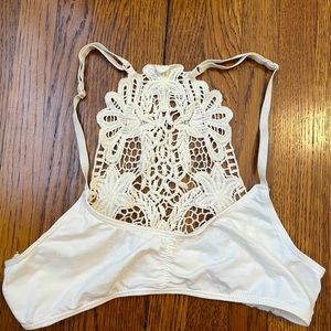 Urban outfitters lace back bralette